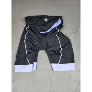 Beroy Cycling Shorts Adult 2XL Black Lightweight Stretch Performance Padded Seat